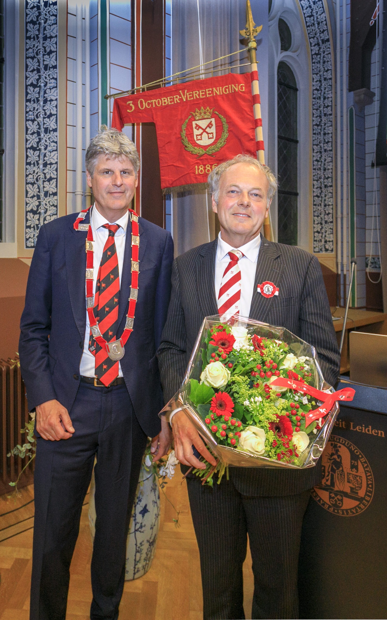 Oud-burgemeester Henri Lenferink benoemd tot erelid van de 3 October Vereeniging