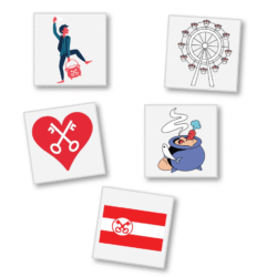 Plaktattoos, zeven verschillende soorten