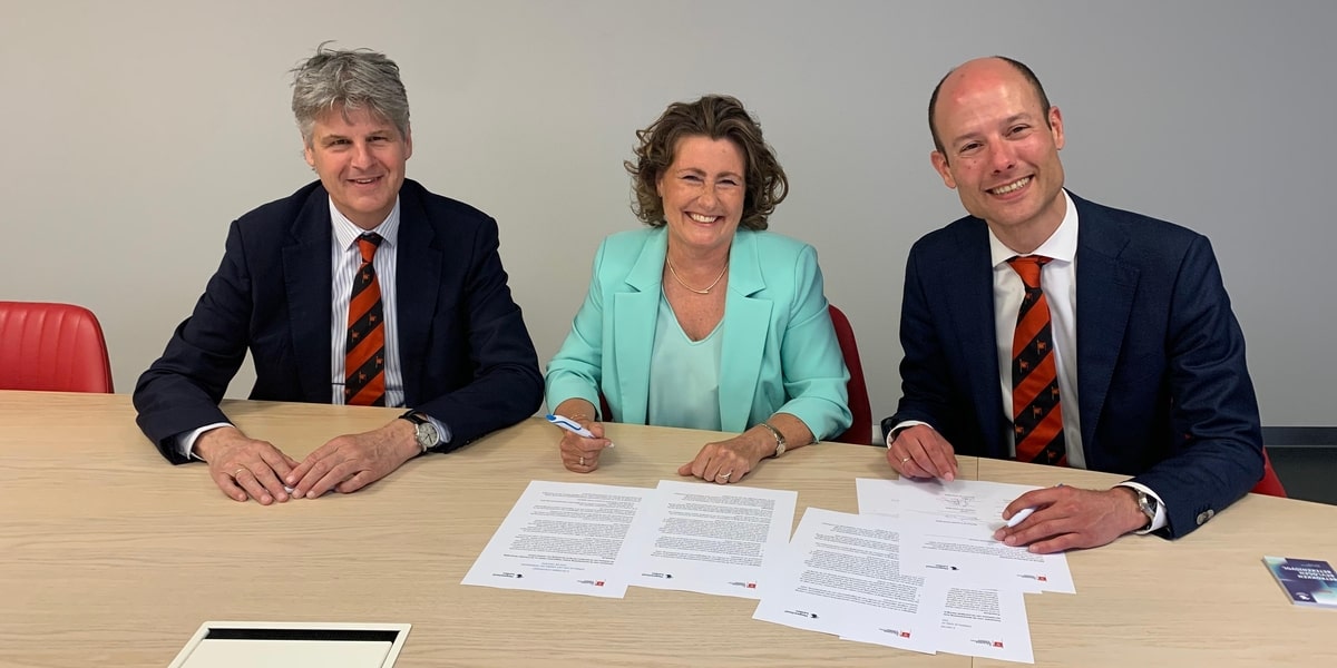 Hogeschool Leiden en 3 October Vereeniging slaan handen ineen