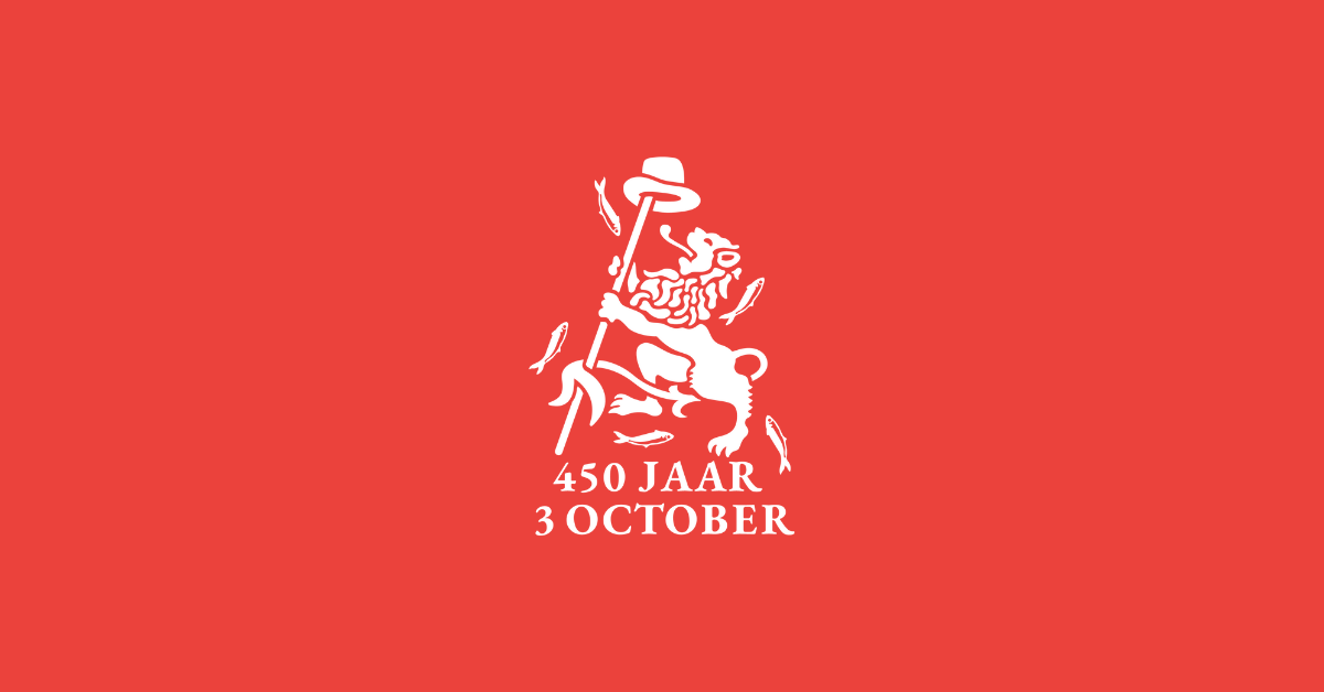 Speciaal embleem 450 jaar 3 October