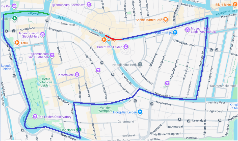 Route geuzenintocht 2025
