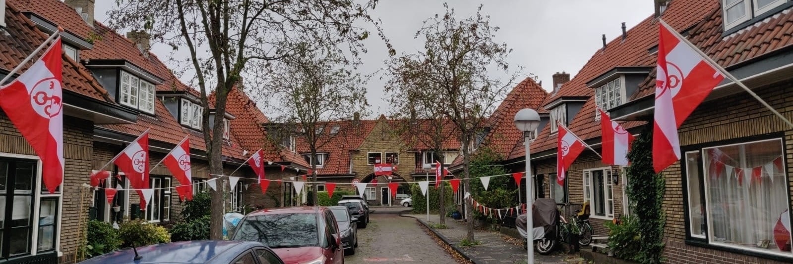 Win 'Rood-witte straat van Leiden 2024' met jouw buurt!